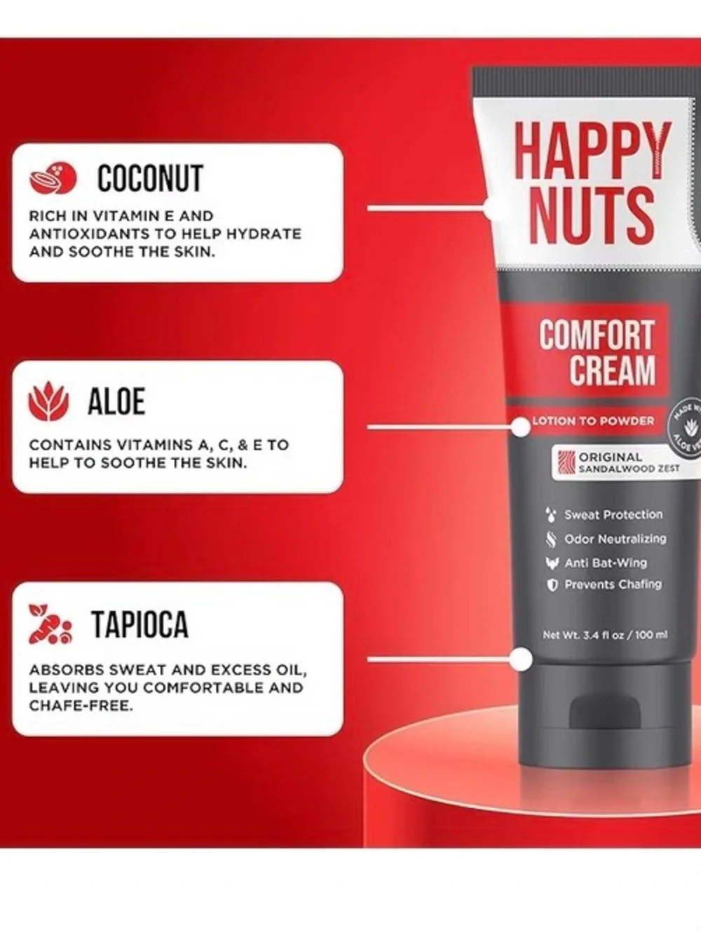 Happy Nuts Comfort Cream